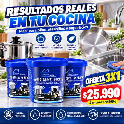 OFERTA 3X1 | PASTA LIMPIADORA ANTI-GRASA