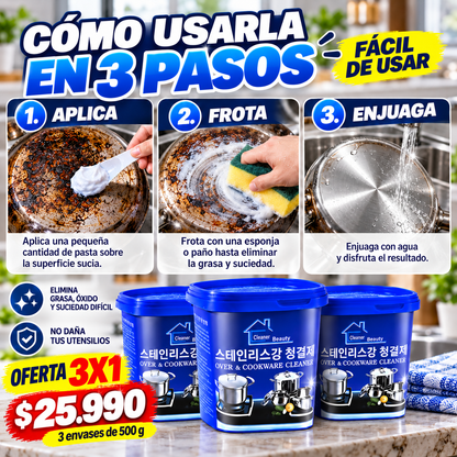 OFERTA 3X1 | PASTA LIMPIADORA ANTI-GRASA